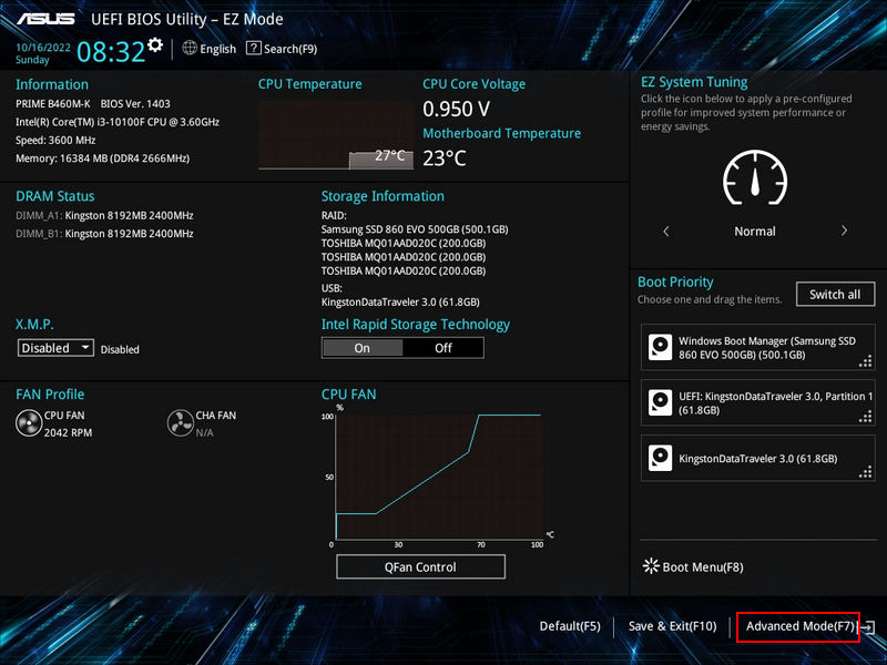 Апаратний RAID на материнській платі Апаратний RAID на материнській платі