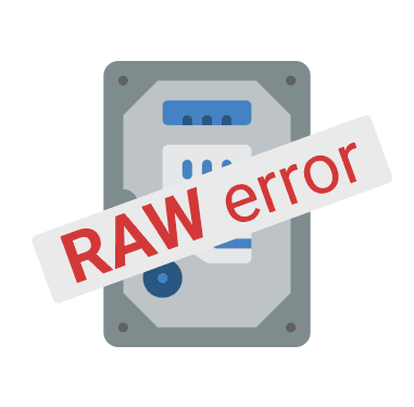 Як відновити дані з RAW диска?