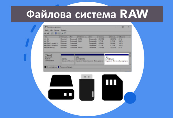 Файлова система RAW