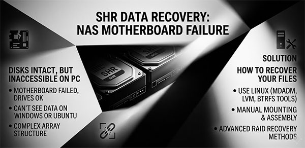 Як відновити масив SHR/SHR2 після апаратної відмови Synology NAS
