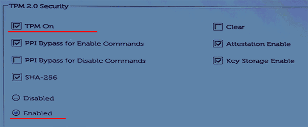 Enabling TPM 2.0 in Dell computers Enabling TPM 2.0 in Dell computers