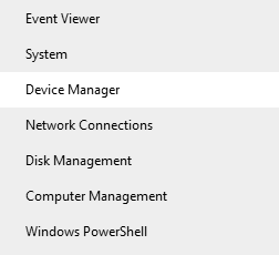 Starting device manager Starting device manager