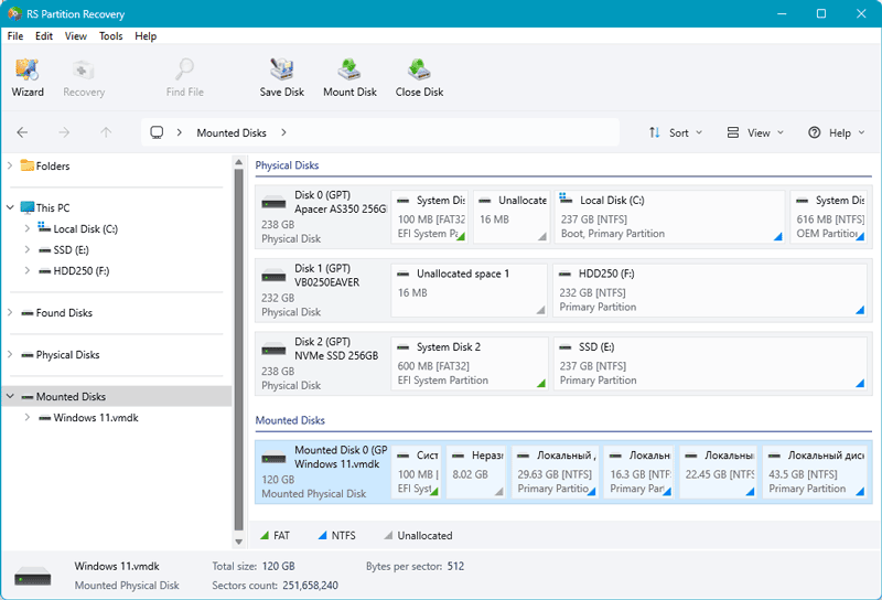 Recover Data from VMDK Disks - RS Partition Recovery Recover Data from VMDK Disks - RS Partition Recovery