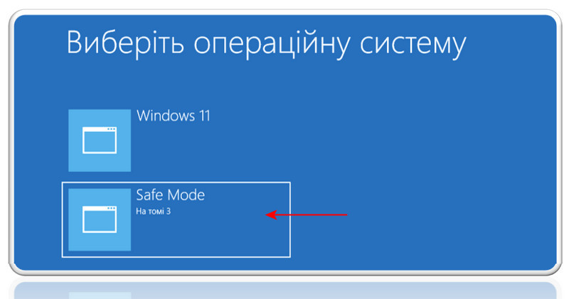 Як зайти в безпечний режим Windows 11