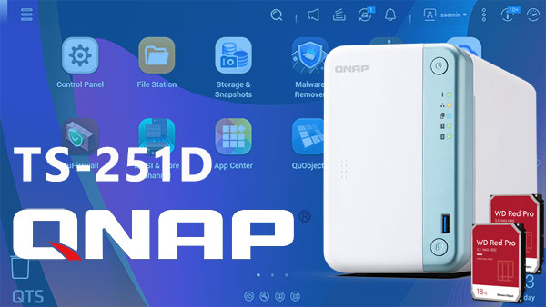 QNAP TS-251D 2-Bay RAID | Безпечне та точне відновлення